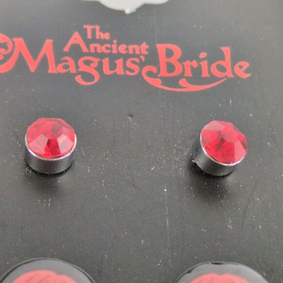 The Ancient Magus Bride Earring Set, 3 Pairs Crunchy Roll Anime Bioworld NEW - Picture 3 of 5